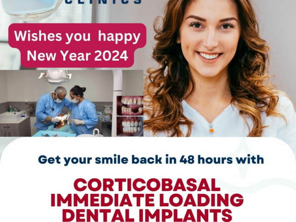 Celebrate New Year with a Confident Smile in Just 48 Hours offered by Simpladent Dental Implant Clinics