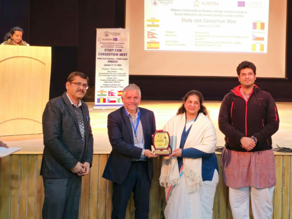 Banasthali Vidyapith coordinates the Erasmus+ CBHE project; partners from six countries