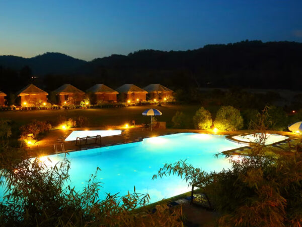best river side resort in jim corbett