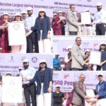 Nagpur District Sets Elite World Records with Voter Awareness Lesson Engaging 8100 Participants Nagpur District Sets Elite World Records with Voter Awareness Lesson Engaging 8100 Participants