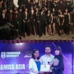 NFMG PRODUCTION HOSTS MR & MISS ASIA STAR WITH KHANZAADI IN CHANDIGARH UNIVERSITY