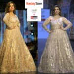 Anuja Zaveri walked the ramp for opening show at Bombay Times Fashion Week for Florian Foundation by Archunaa Jaiin and Mumbai Halchal by Dilshad Khan 