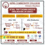 Online Admissions Now Open at Sewa Community College! Enrol for Exclusive Educational Offers and Flexible Learning Opportunities Online Admissions Now Open at Sewa Community College! Enrol for Exclusive Educational Offers and Flexible Learning Opportunities