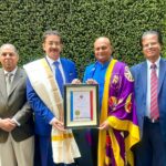 Dr. Sandeep Marwah Honored with Prestigious Title "Lotus of World Peace" in New York Dr. Sandeep Marwah Honored with Prestigious Title "Lotus of World Peace" in New York