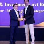Times Business Awards 2024: Dugar Finance MD Ramesh Dugar Wins 'Entrepreneur of the Year' for Mid-Size NBFC, Presented by Krishnamachari Srikkanth