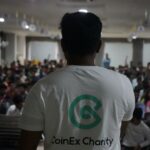 Empowering India's Crypto Future: CoinEx Campus Charity Tour at VJIT Hyderabad